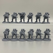 12 Stormtroopers Guardia Imperiale Astra Militarum Warhammer 40K Mono Posa Squad