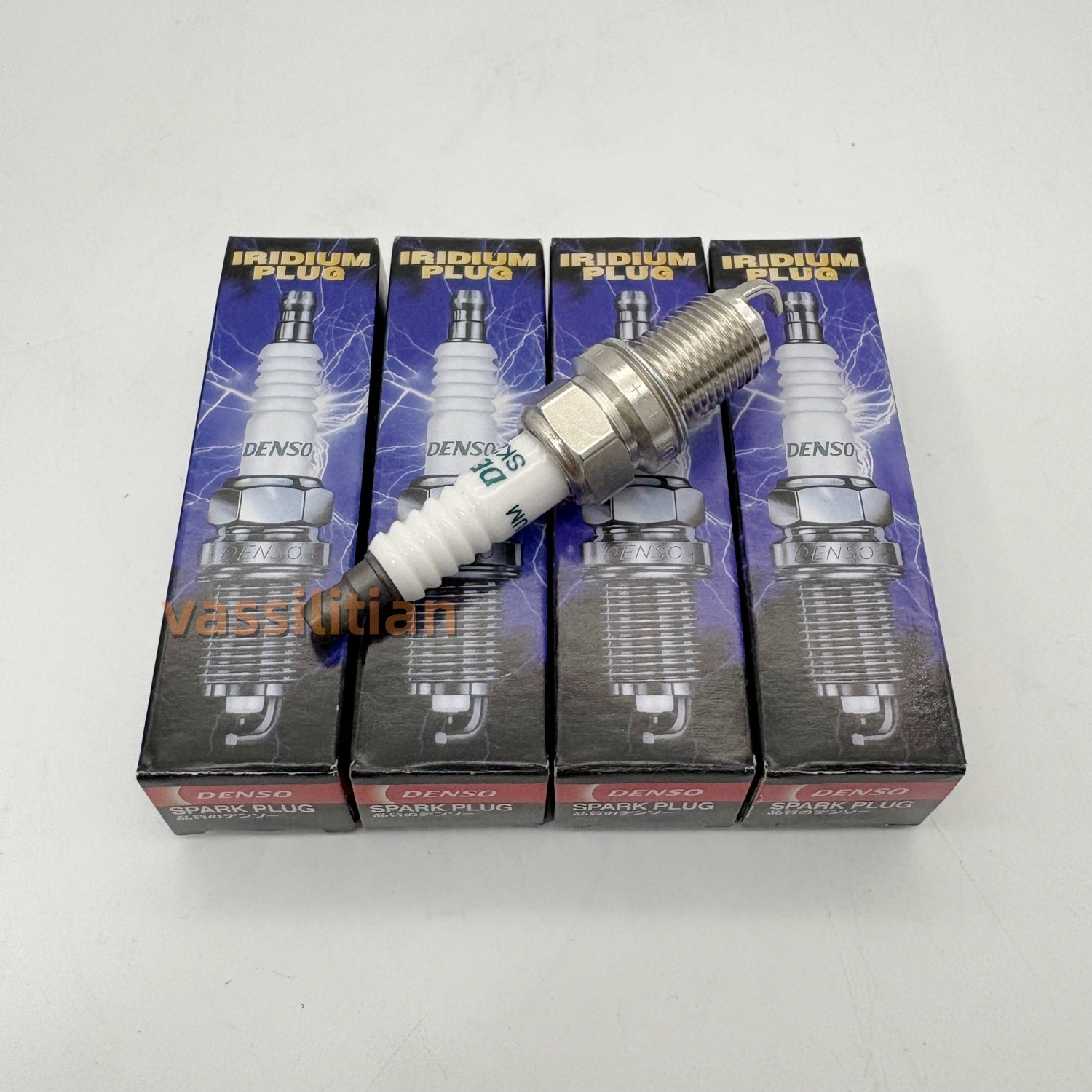 NEW 4 Pack for 90919-01210 DENSO SK20R11 3297 Spark Plugs Iridium Camry/Rav4