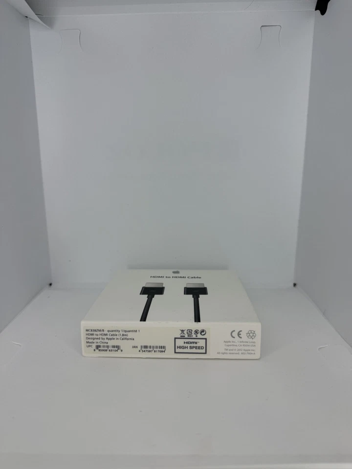 Factory Sealed Apple HDMI to HDMI Cable (1.8M) - Image 3 of 3
