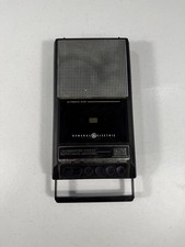 Vintage GE 3-50160 Portable Cassette Recorder Battery Operated Tested