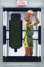 Dominique Malonga Rookie Jersey Patch /49 Blue RC 2025 WNBA One & One #MB-DM
