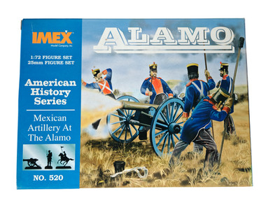 Imex Model Company IMX520 Mexikanische Artillerie Bei Alamo 1:72 25mm 1997