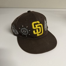 New era san diego padres hat adjustable brown...