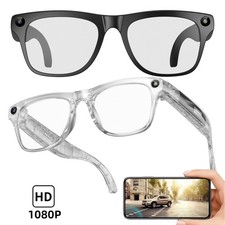 NEW AI Smart Glasses 8MP 4k HD Video Real-Time Translation Image Recognition