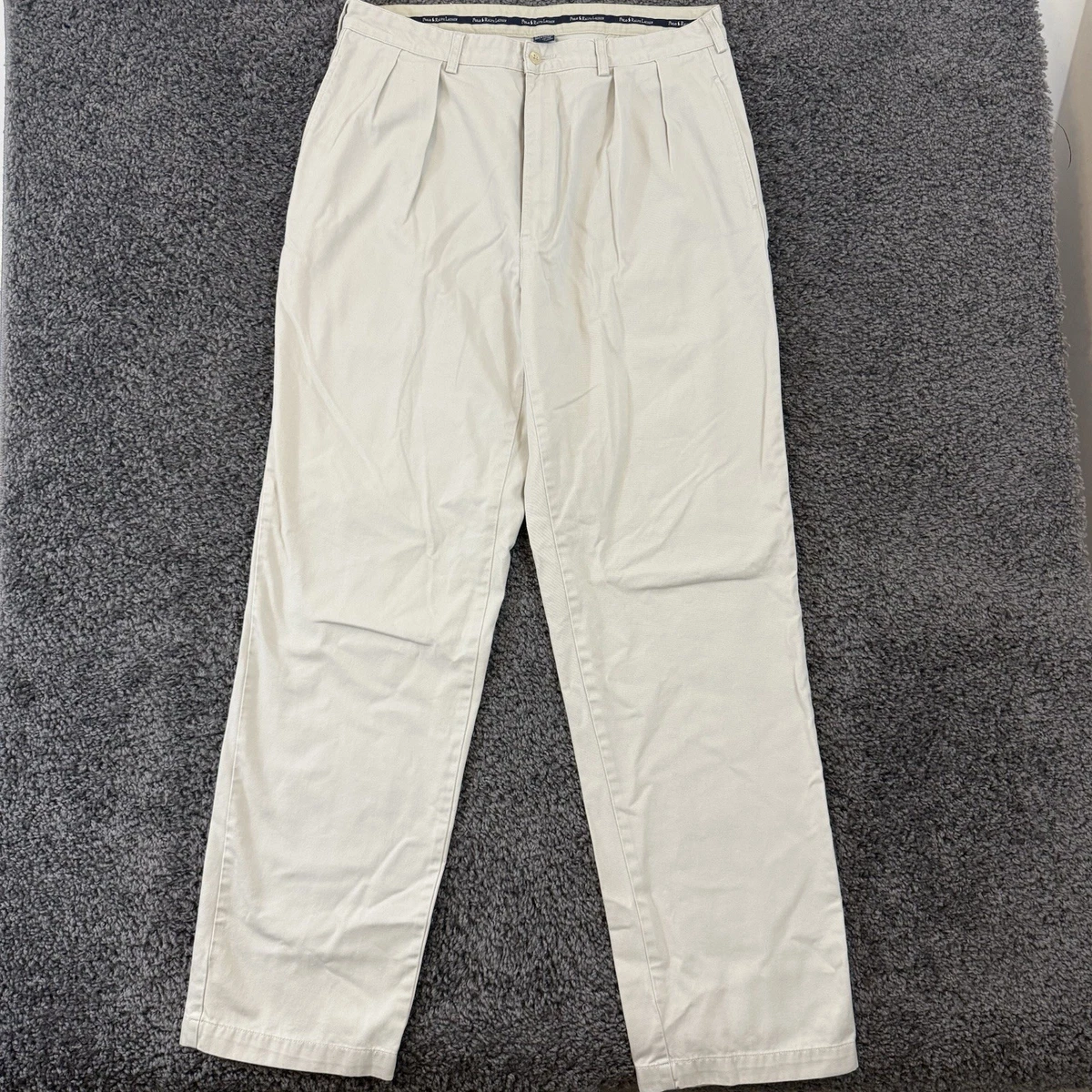 Polo Ralph Lauren Cotton White Pants for Men for sale | eBay