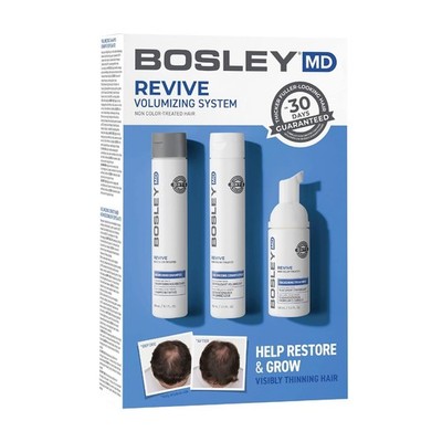 BosleyMD BosRevive KIT for Visible Hair Thinning Non Color-Treated, Starter S...
