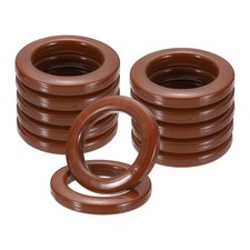 Curtain Grommets 10 Pack 1.65" 42mm ID Brown Low Noise