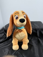 Lady And The Tramp Plush Authentic Disney "Lady" 10  Stuffed Animal Classic