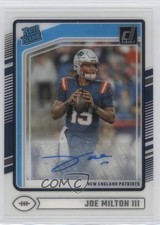 2024 Panini Clearly Donruss Rated Rookie Auto Joe Milton III #97 Auto 4f5