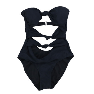 knot front bathing suit