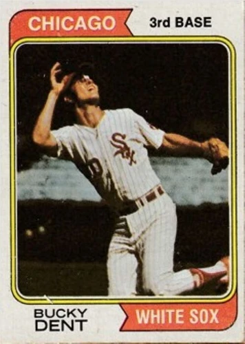 1974 Topps #582 Bucky Dent RC Chicago White Sox