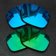 Blue Green Polarized Replacement Lenses For-Oakley Holston