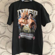 Pro Wrestling T-Shirt Keiji Muto Vs Hiroshi Tanahashi Print With Commemorative P