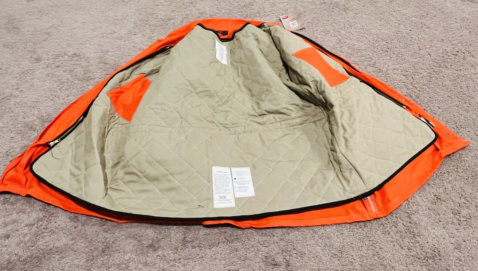 Nesse Wear Fire Resistant XL Coat Reflector Stripped Sleeves Fire Fighter - product detail image 6