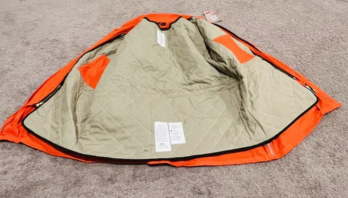 Nesse Wear Fire Resistant XL Coat Reflector Stripped Sleeves Fire Fighter image 6