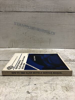 サービスマニュアル 1979スポーツスター XL/XR1979 to 1984 Harley Davidson 1979 to1984 XL / XR Sportster Service Manual