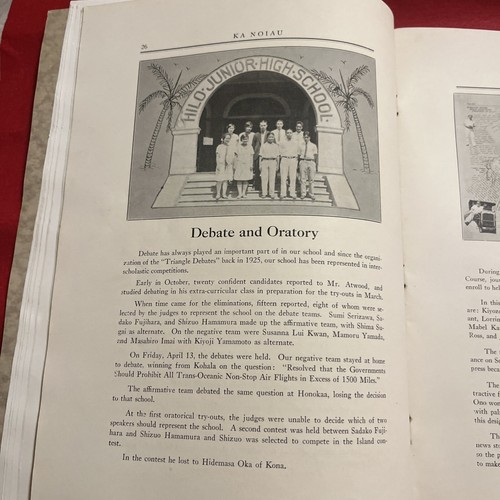 1928 Kanoiau Hilo Hawaii Yearbook Annual , Full Of Old Advertisement (HK28) - Picture 10 of 23