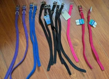 Coastal Pet Products COLLAR Braided Narrow S 10" 12" 14" Black Blue Pink Dog Cat