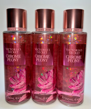 3 Chrome Peony Victoria's Secret Fragrance Mist 8.4 fl oz