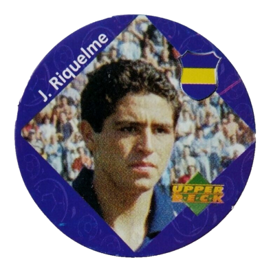 Juan Roman Riquelme True Rookie Disc Boca Juniors 1997 Upper Deck