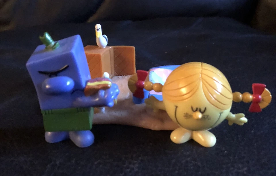 Juego de figuras de juguete Mr Men Little Miss (2008) Fisher-Price Mattel Thiop Foto 4 de 4