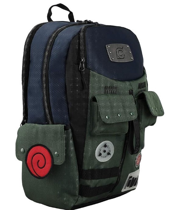 Naruto Kakashi Backpack - Laptop School Book Bag