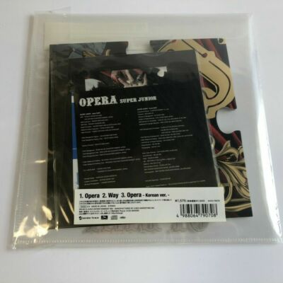 SUPER JUNIOR Opera SUNGMIN ver. CD Limited quantity puzzle