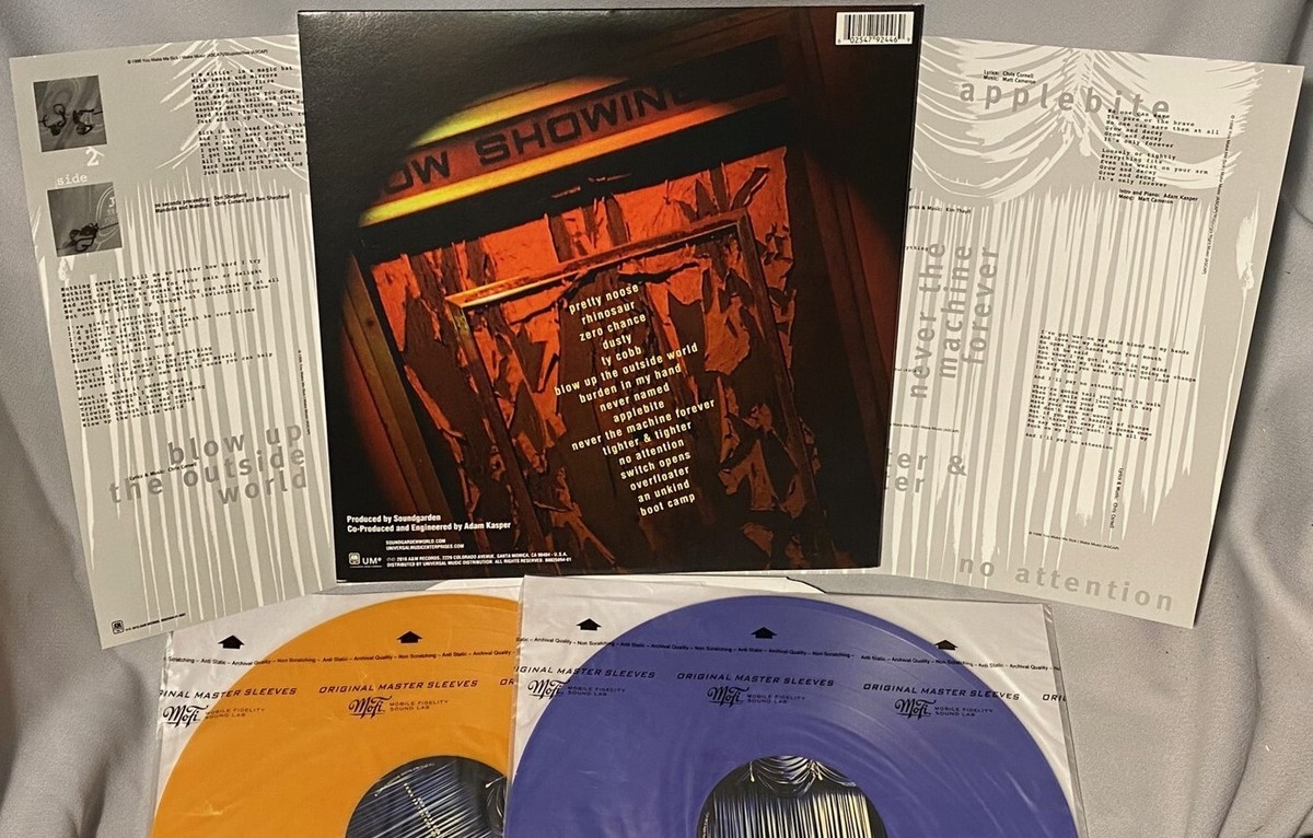 LP SOUNDGARDEN Down on the Upside (2LP ORANGE/PURPLE Vinyl, 2019