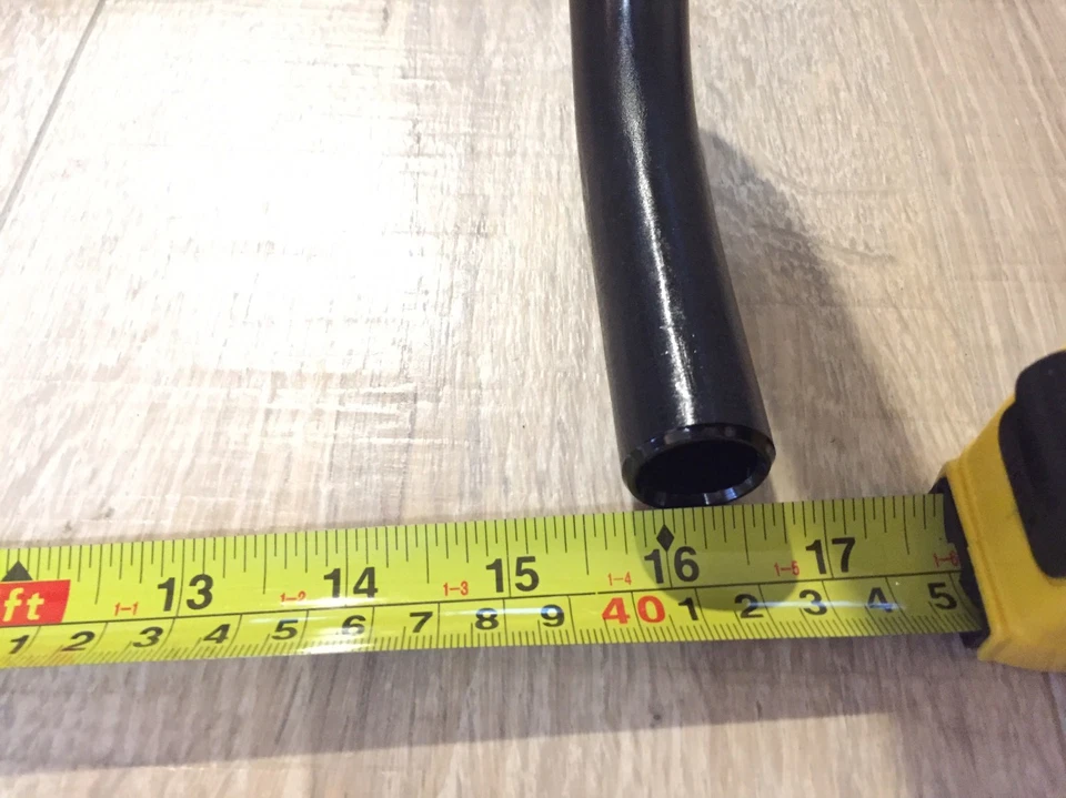 Leader Bikes NOS Ergo Drop Handlebar Black 31.8 Clamp NEW - Image 4 of 4