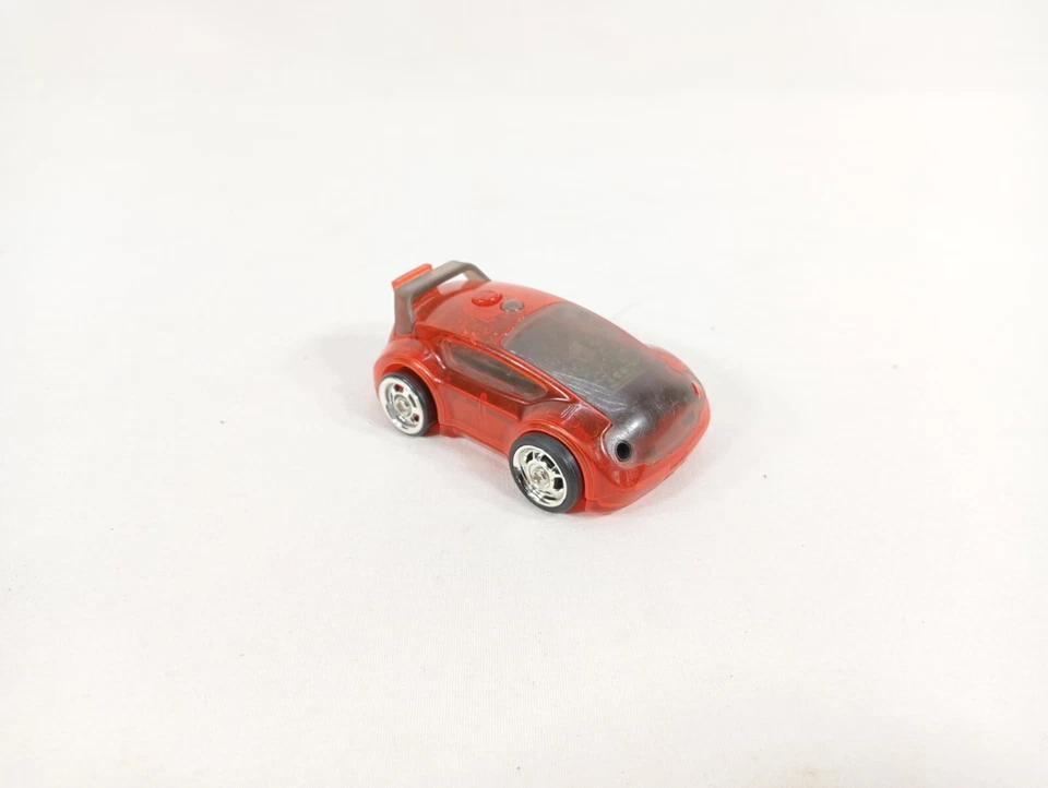 Desk Pets CarBot Fast N Furious RC Car Furious Micro Robotic RaceCar Remote Red - Image 3 of 4