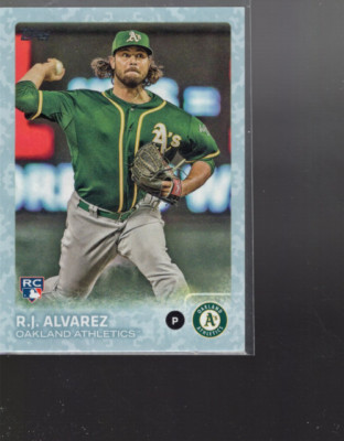 A4317- 2015 Topps Update Schnee Tarnfarbe #US261 R.j. Alvarez / 99 - Oakland