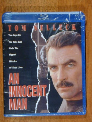 AN INNOCENT MAN 1989 BLU RAY 2011 BRAND NEW SEALED TOM SELLECK CRIME DRAMA