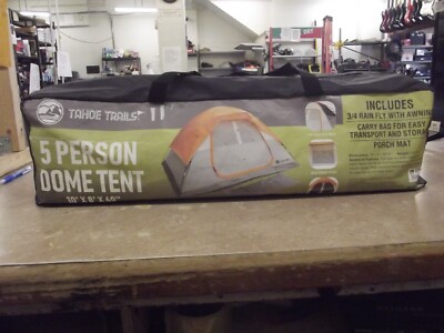 Tahoe Trails 5 Person Dome Tent *new OPEN BOX*