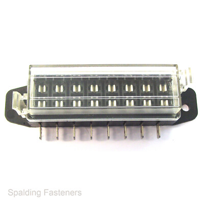 Sicherungskästen für Standard Blade Sicherungen ATO Halter/Block 12V oder 24 - 4, 6 & 8 fach