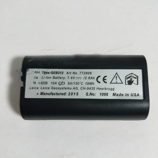 Аккумулятор leica geb212