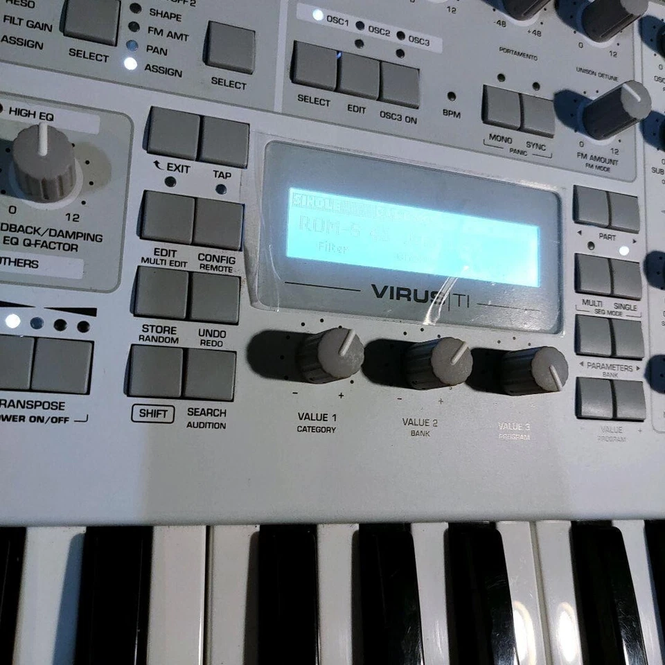 Access Virus Ti2 Polar Virtual analog synthesizer Tested/working - Image 3 of 4