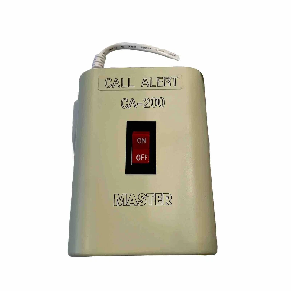 Ameriphone Call Alert Modelo CA-200 Y UNIDAD MAESTRA - ¡Completo Excelente Estado! Foto 4 de 4