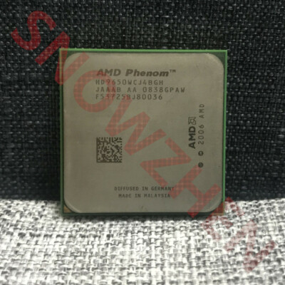 AMD Phenom X4 9650 CPU Quad-Core 2.3 GHz 2M 95W Socket AM2+ Processors