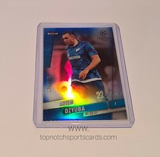 2019/20 Topps Finest UEFA CL Soccer Blue Artem Dzyuba 136/150