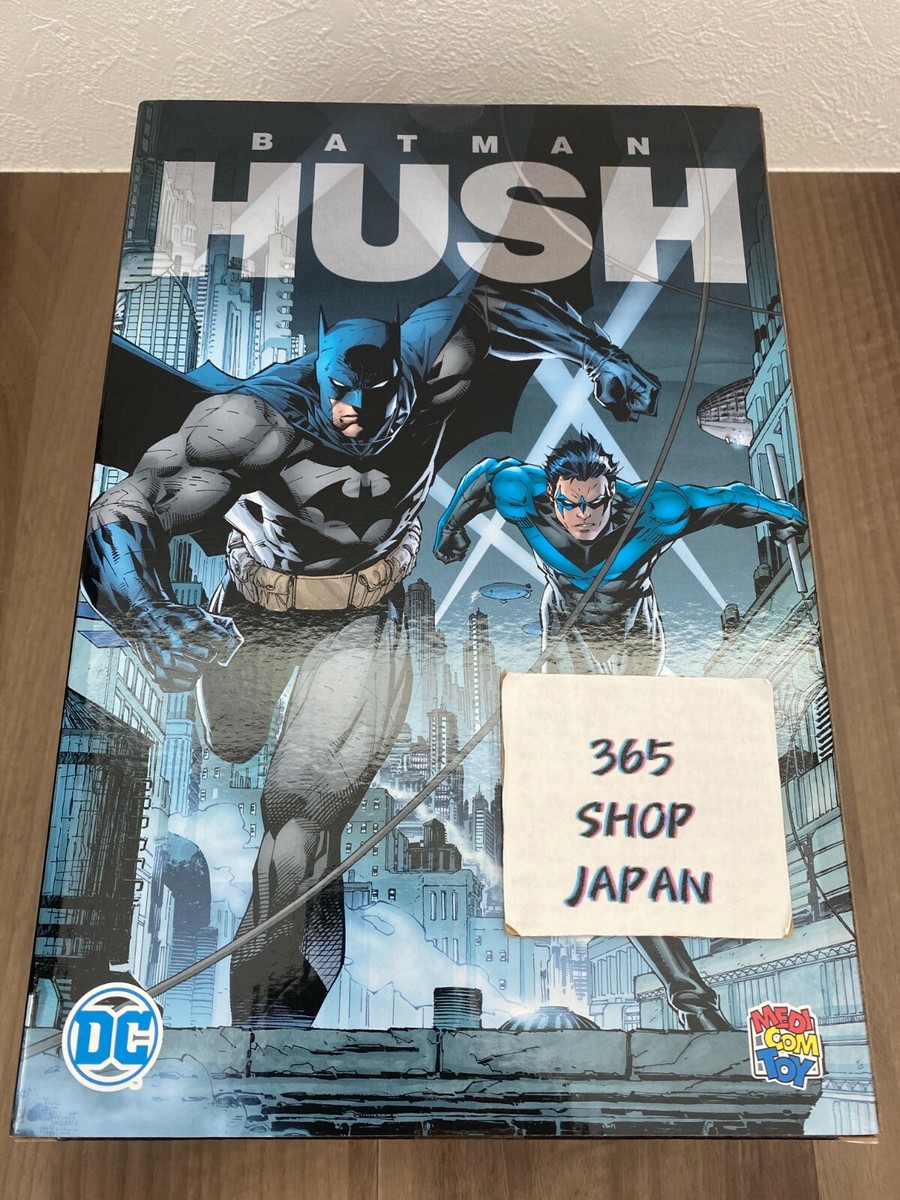 BE@RBRICK BATMAN HUSH 100% & 400% DC Bearbrick Medicom Toy BE@RBRICK BATMAN HUSH 100% & 400% DC Bearbrick Medicom Toy