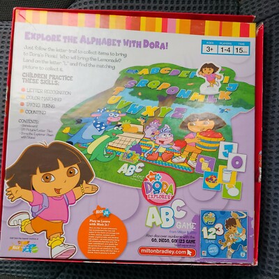 Dora the Explorer - ABC Game - Nick Jr. Milton Bradley 2006
