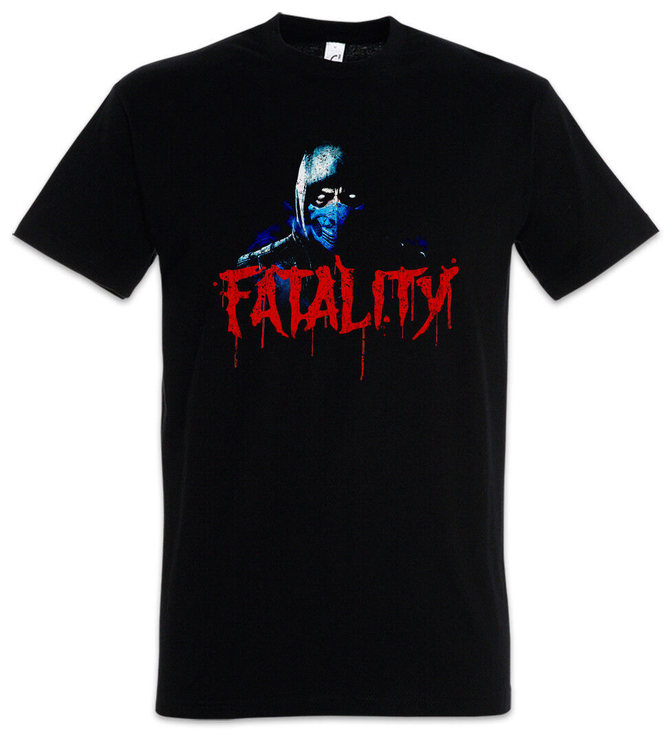 VINTAGE SUB-ZERO FATALITY T-SHIRT - Scorpion MK Raiden Mortal