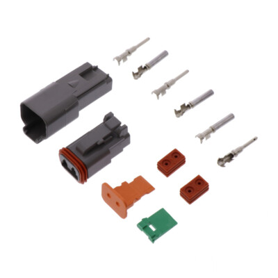 DT Stecker Set 2-polig Komplettstecker für Harley Davidson
