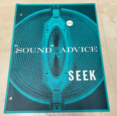 Vintage Sears Sound Advice Seek Intro to Electronic Components Music Booklet