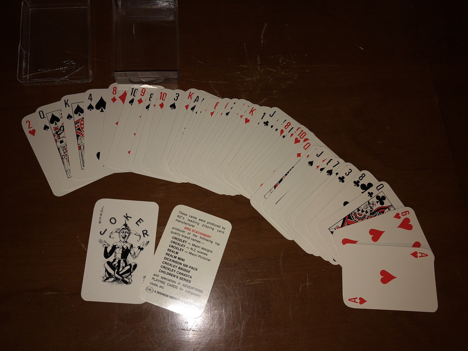 Vintage CAPE MARIA New Zealand Souvenir Playing Cards CROXLEY | eBay