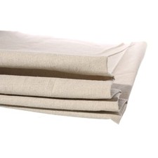 1 Yard Cotton Linen Natural Fabric Sewing DIY Cloth 158cm