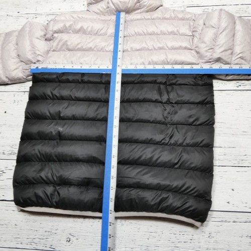 Eddie Bauer Puffer Jacket Youth XL (16) Hooded Duck Down Packable Lightweight - Picture 7 of 9
