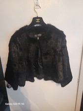 rare Original Giorgio Armani Rabbit Fur Jacket Size 12