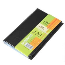 120 Cards Business Name ID Credit Card  Book Case Keeper Holder Office