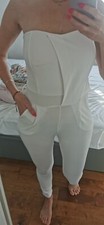 White jumpsuit size 10